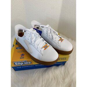 Skechers Mens Slip-ins Eden LX - Strando Hands Free Memory Foam Size 9 White